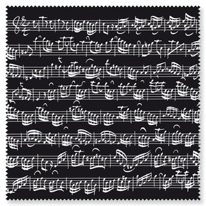 Glasses wipe Sheet Music black