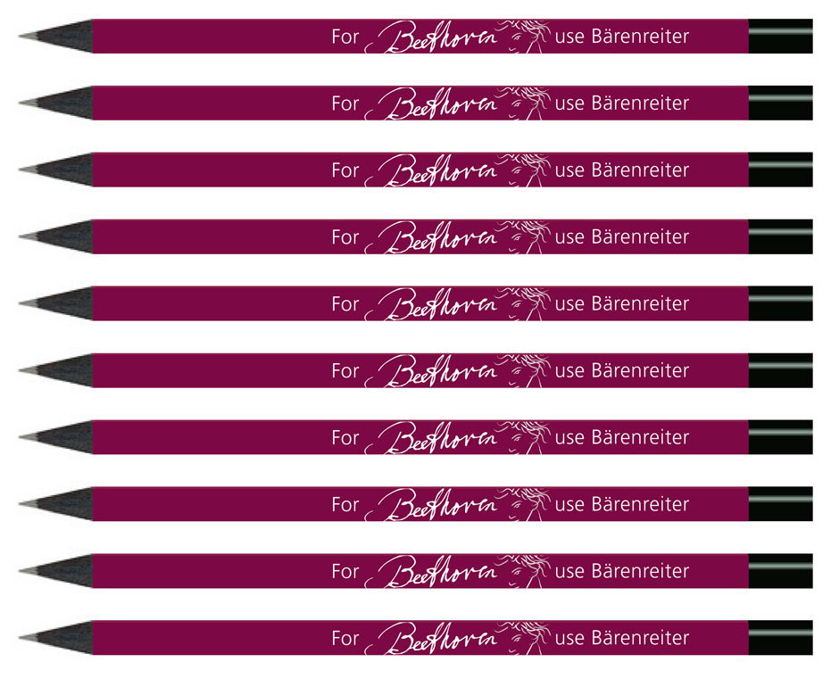 Bleistift Beethoven