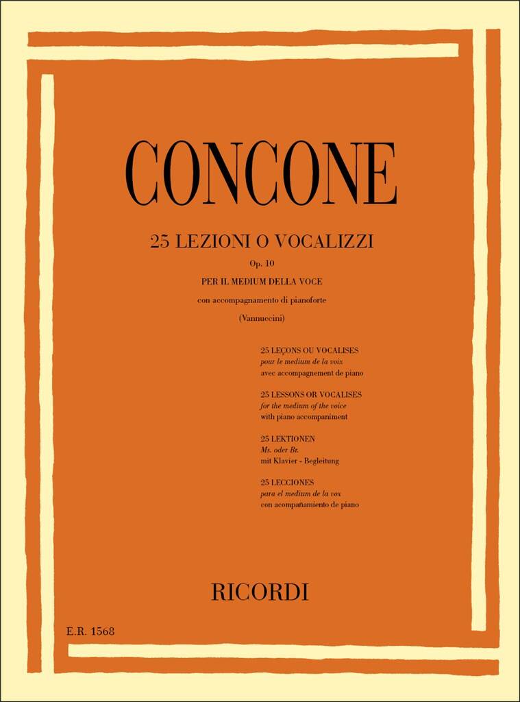 25 Lezioni op. 10