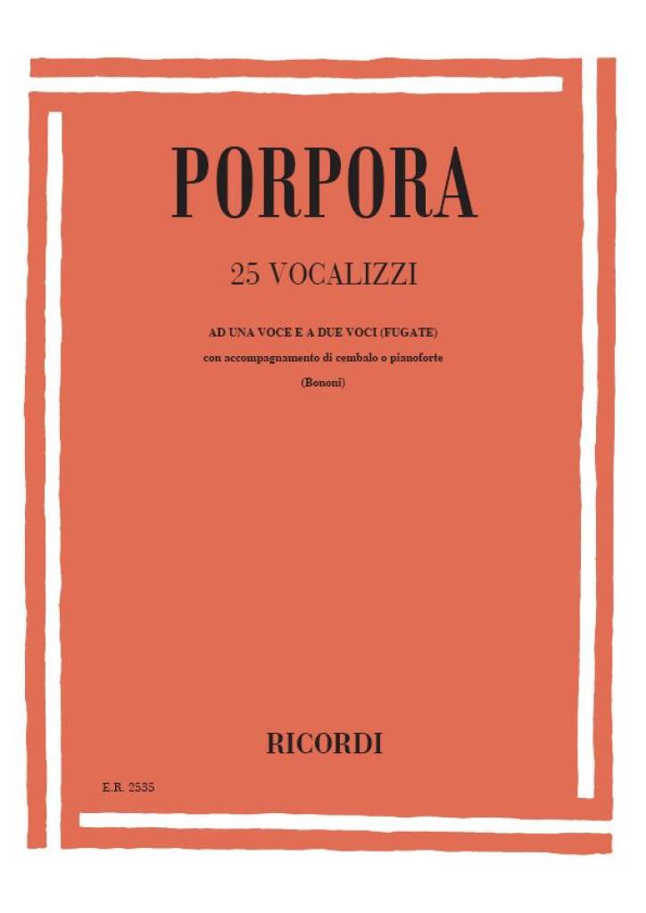 25 Vocalizzi a due Voci