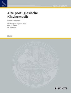 Alte portugiesische Klaviermusik Band 1