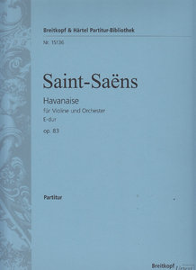 Havanaise E-Dur op. 83