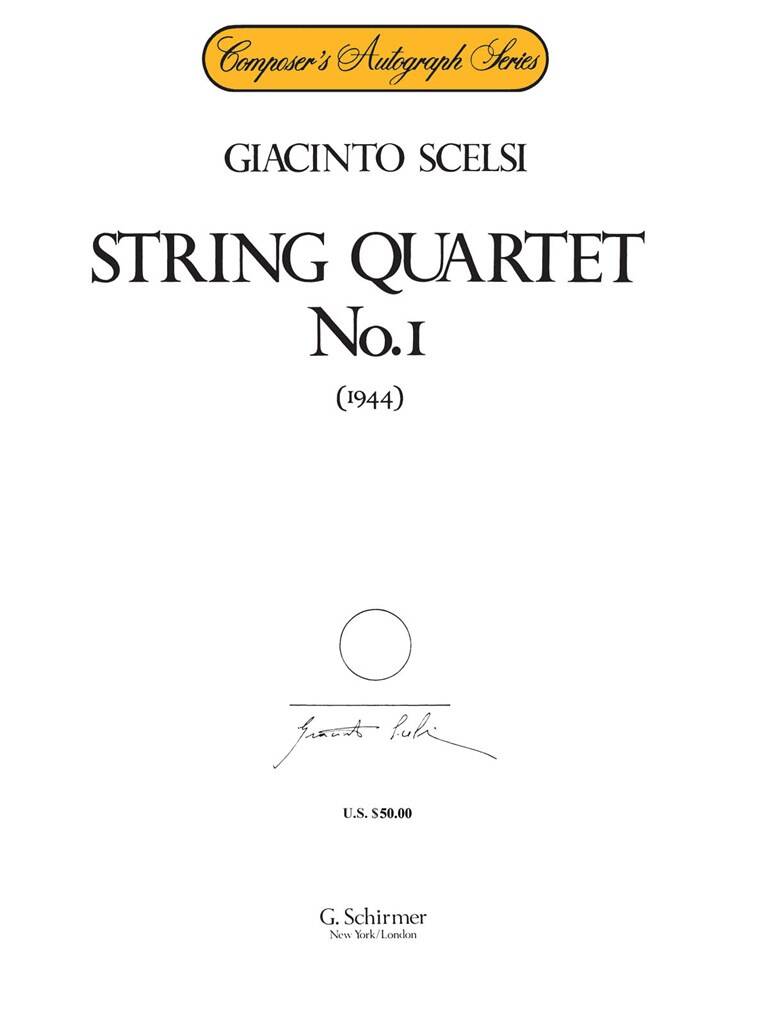 String Quartet No. 1