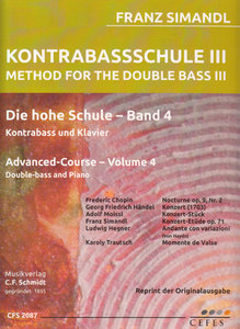 Die Hohe Schule des Kontrabass-Spiels Band 4