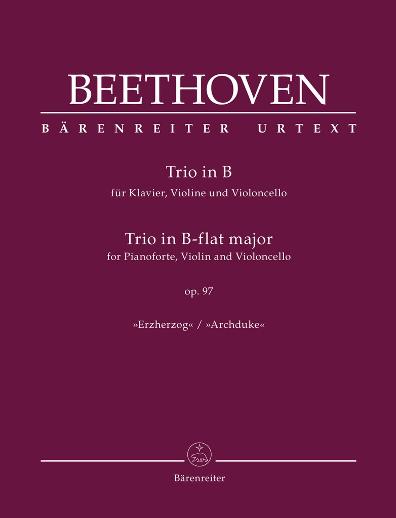 Trio in B op. 97 "Erzherzog-Trio"