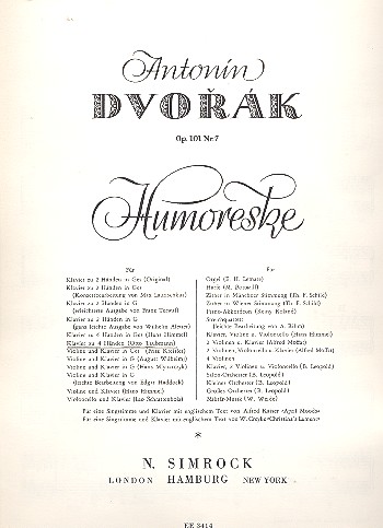 Humoreske op. 101/7