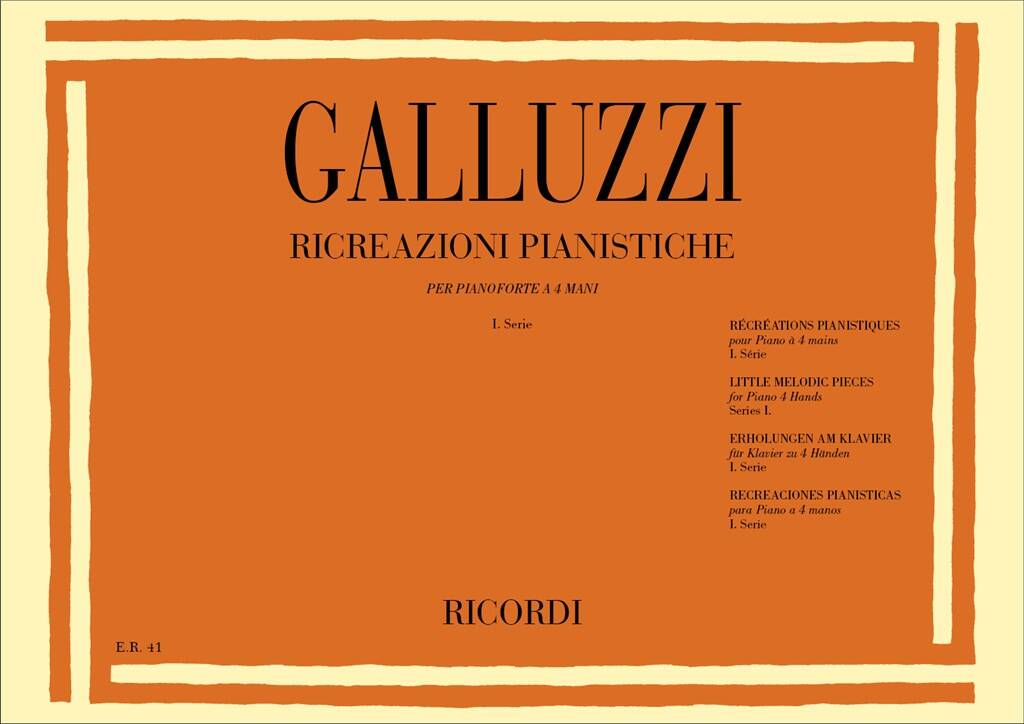 Ricreazioni Pianistiche Band 1