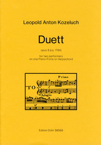 Duett op. 8 (ca. 1784)