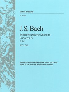 Brandenburgisches Konzert Nr. 4 G-Dur