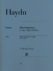 Klavierkonzert G-Dur Hob. XVIII:4