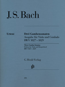 3 Sonaten für Gambe BWV 1027-1029