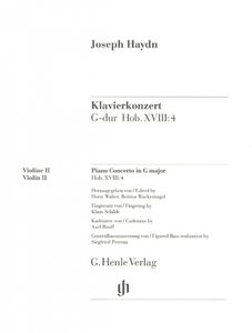 Klavierkonzert G-Dur Hob.XVIII:4