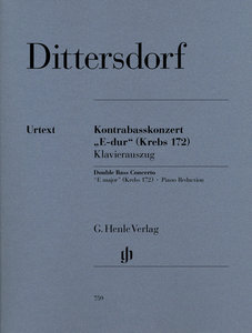 Kontrabasskonzert E-Dur (Krebs 172)