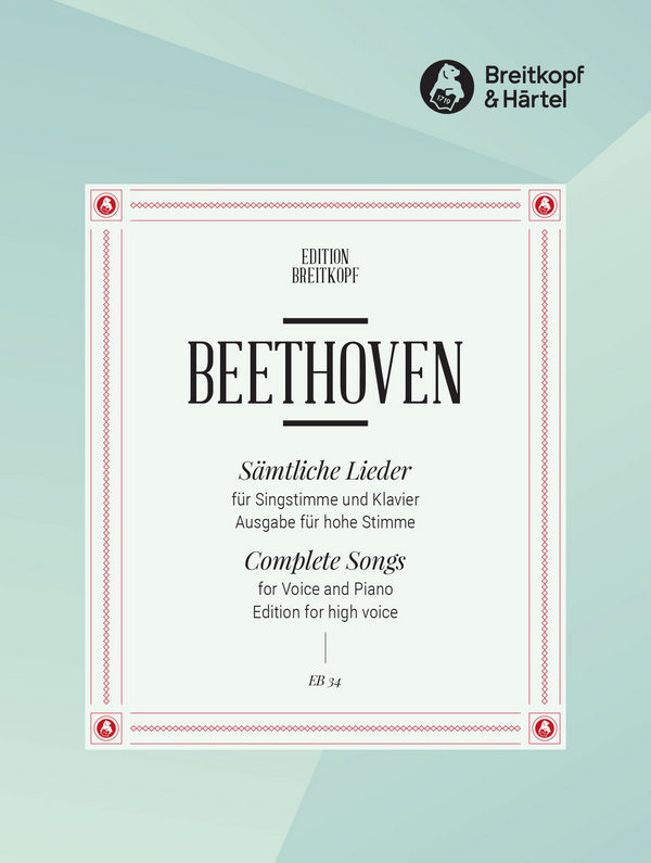 Sämtliche Lieder hohe Ausgabe