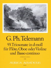 93. Triosonate d-moll aus Essercizii musici TWV 42:d4