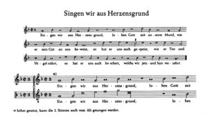 Singen wir aus Herzensgrund
