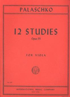 12 Etüden op. 55