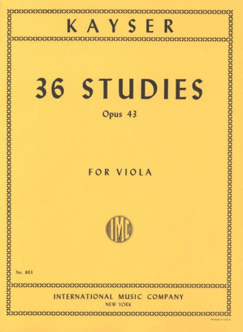 36 Etüden op. 43