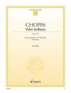 Valse brillante op. 34 Nr. 1
