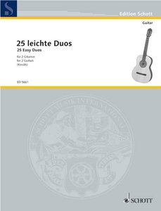 25 leichte Gitarren-Duos