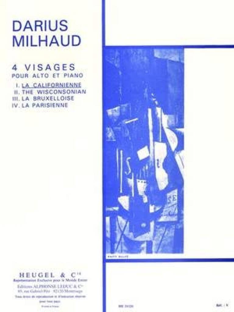 La Californienne op. 238/1 aus "4 Visages"