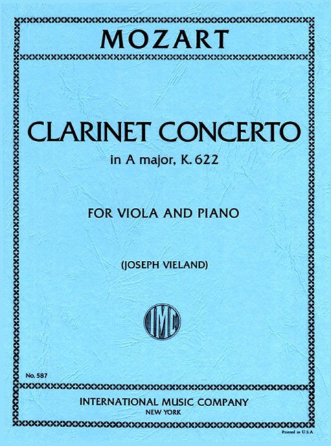 Klarinetten Konzert A-Dur KV 622