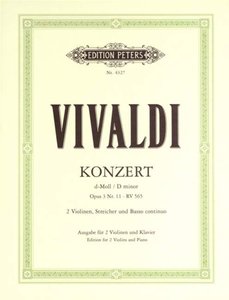 Konzert d-moll op. 3 Nr. 11 RV 565