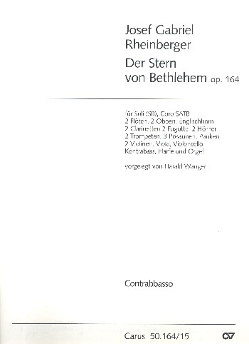 Der Stern von Bethlehem, op. 164