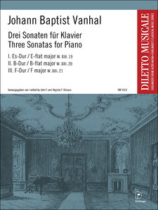 3 Sonaten für Klavier W.XIII: 19-21