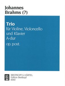 Klaviertrio A-Dur op. posth