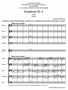 Sinfonie Nr. 6 F-Dur op. 68
