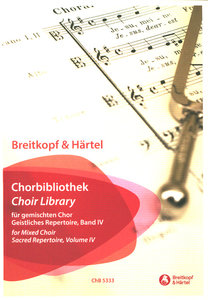 Chorbibliothek für Gemischten Chor: Geistliches Repertoire Band 4