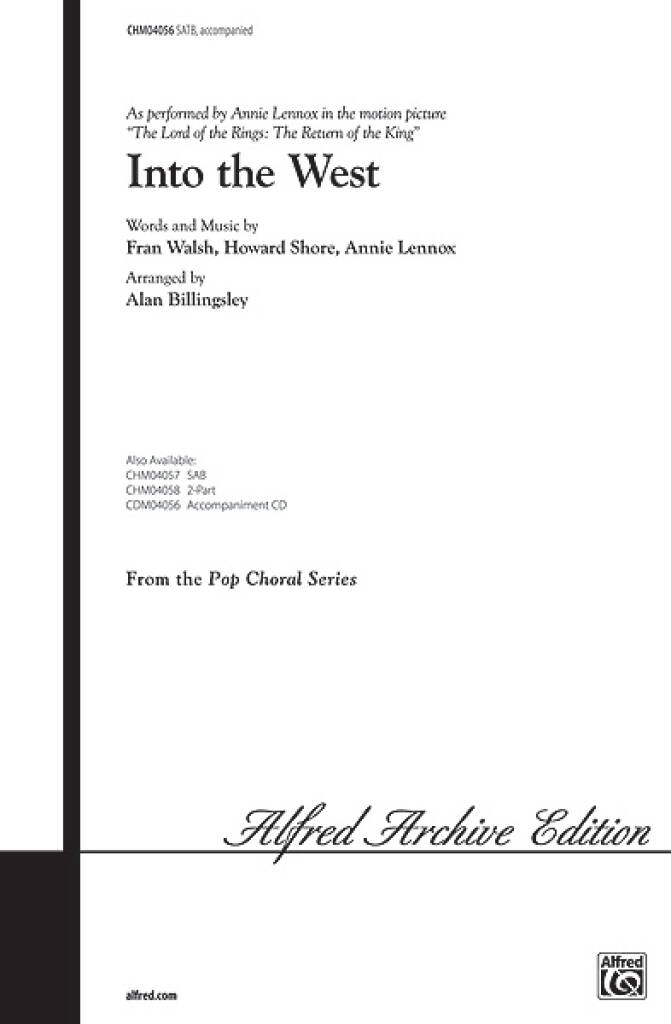 Into the west