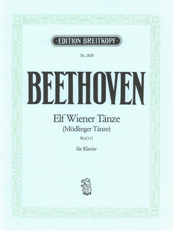 Elf Wiener Tänze (Mödlinger Tänze) WoO 17
