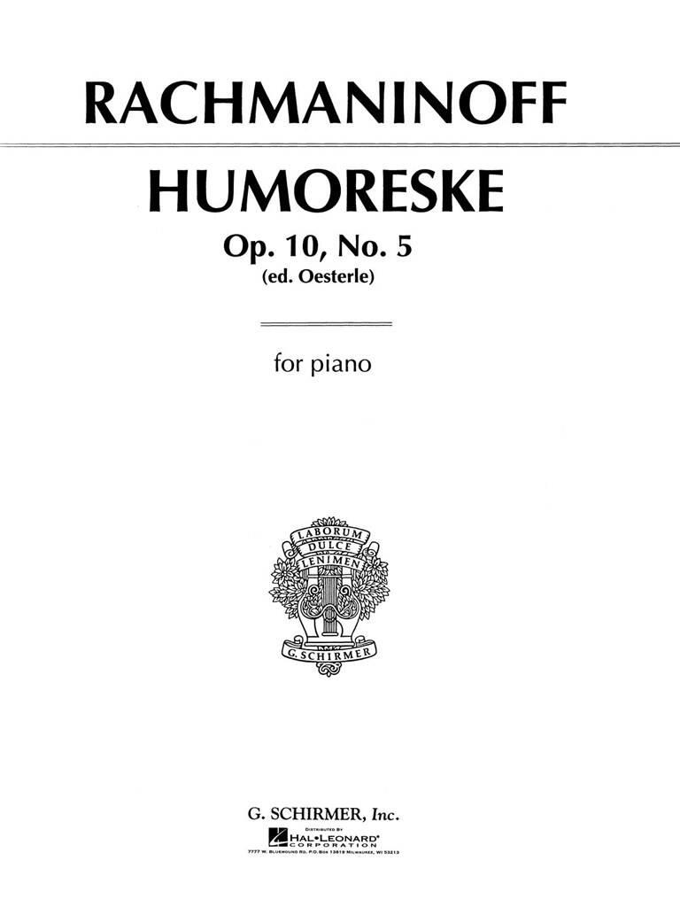 Humoreske op. 10/5