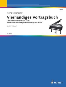 Vierhändiges Vortragsbuch 1