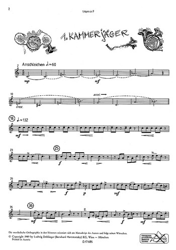 Born for Horn PWV 36