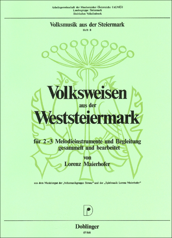 Volkweisen aus der Weststeiermark