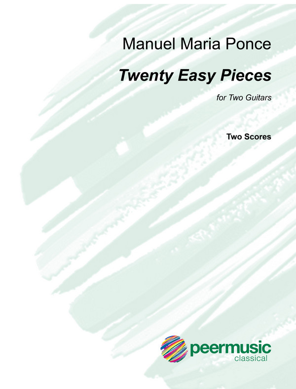 20 easy pieces for two guitars