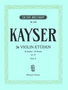 36 Etüden op. 20 Band 2