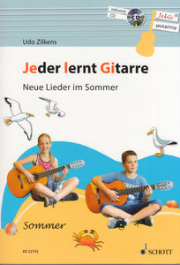 Jeder lernt Gitarre - Neue Lieder im Sommer