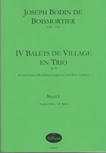 IV Balets de Village en Trio op. 52 Band 1