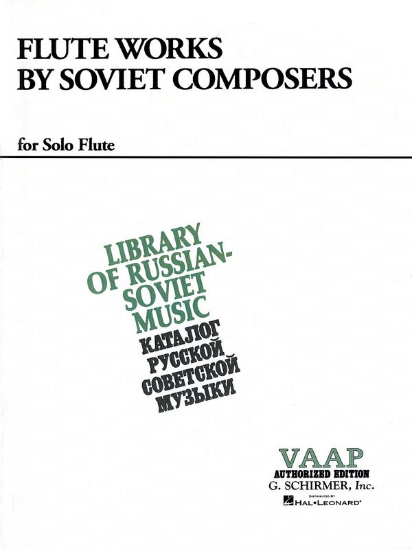 Flute works by Soviet composers