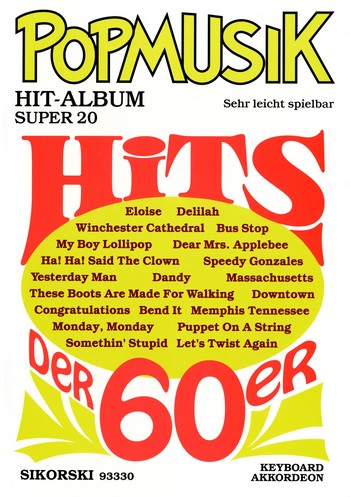 Hits Der 60er - Popmusik Super 20