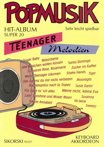 Teenager Melodien - Popmusik Super 20