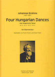 Four Hungarian Dances Nr. 2, 4, 5 und 9