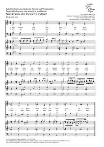 Beliebte Repertoirestücke für Advent und Weihnachten - zugleich Einlagesätze zum Magnificat von Durante