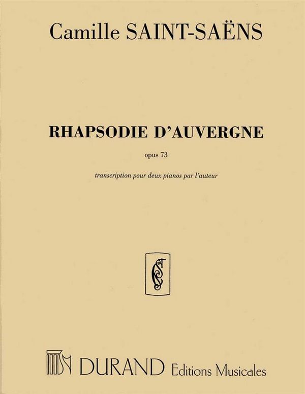 Rhapsodie d'auvergne op. 73