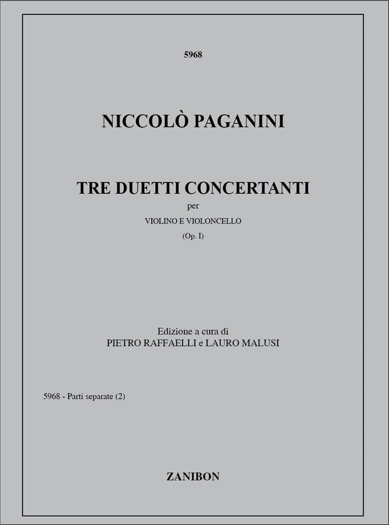 Duetti Concertanti (3) op. 1