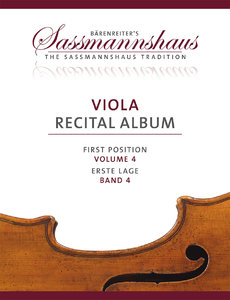 Sassmannshaus Viola Recital Album Band 4